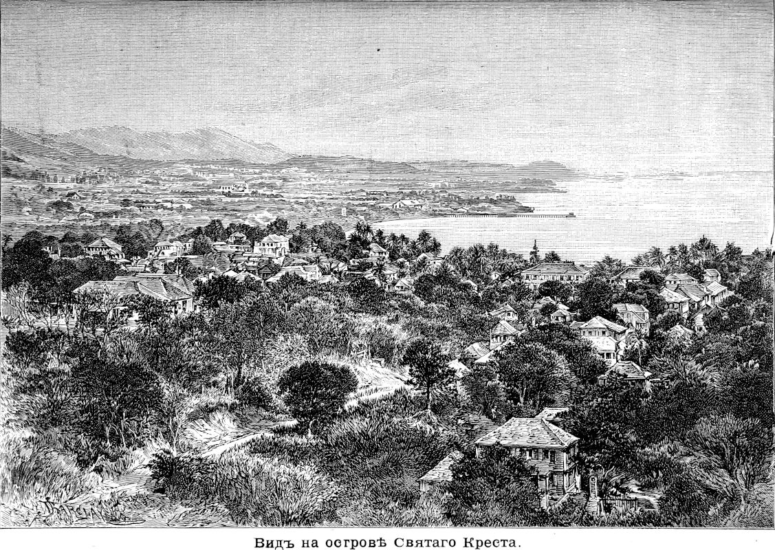 717 Вид на острове Святого Креста